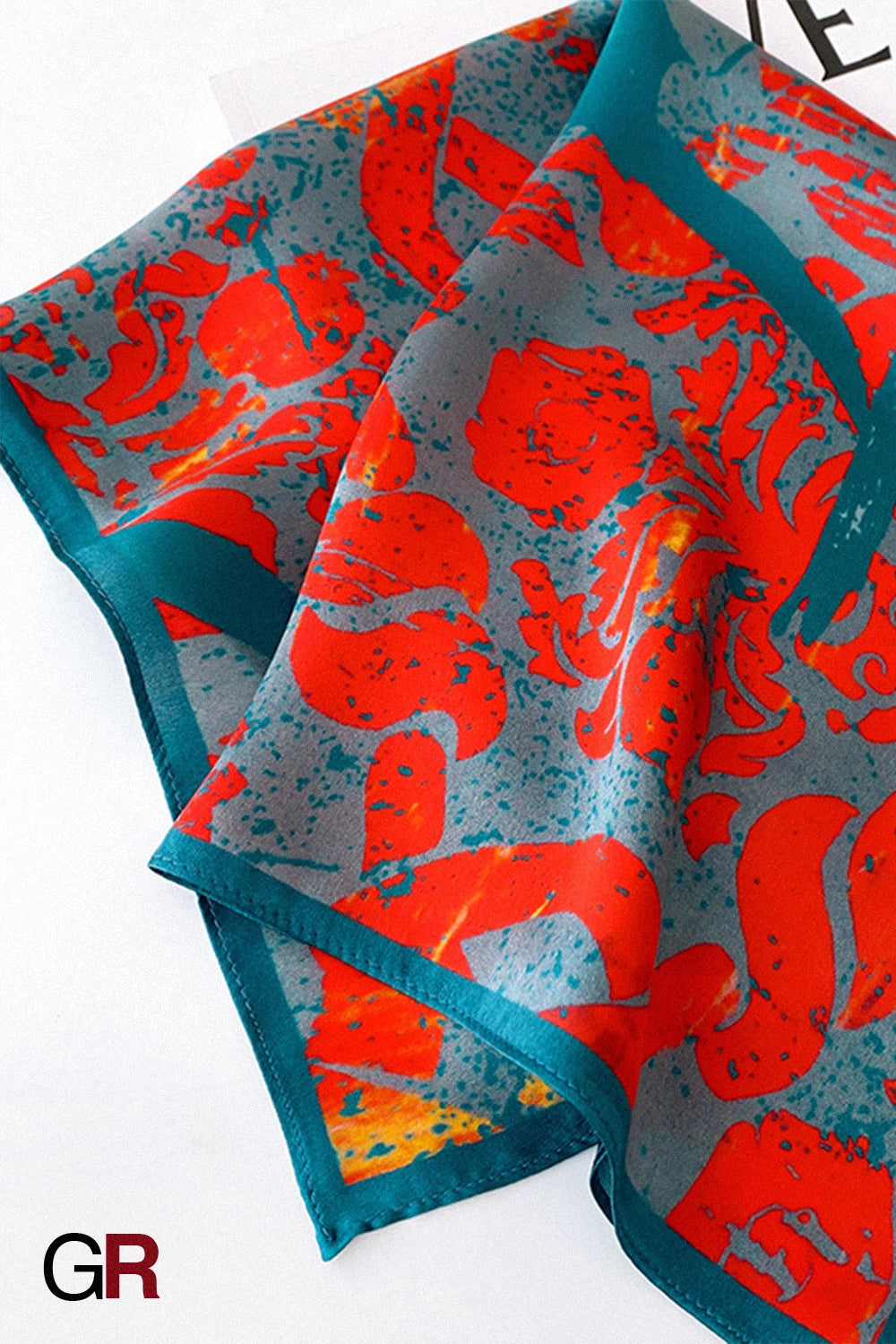 Spring And Autumn Silk Kerchief Women's Small Scarf