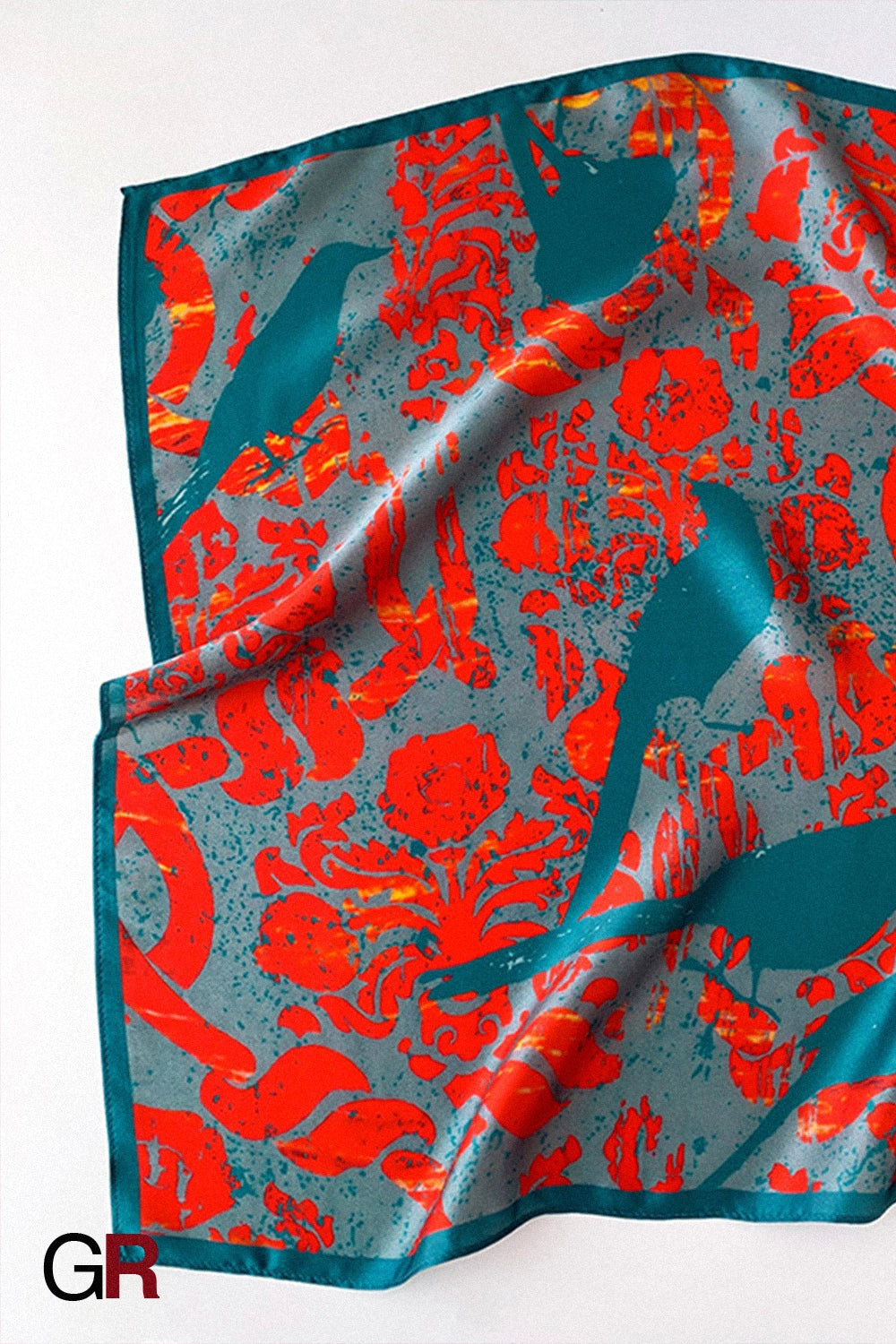 Spring And Autumn Silk Kerchief Women's Small Scarf