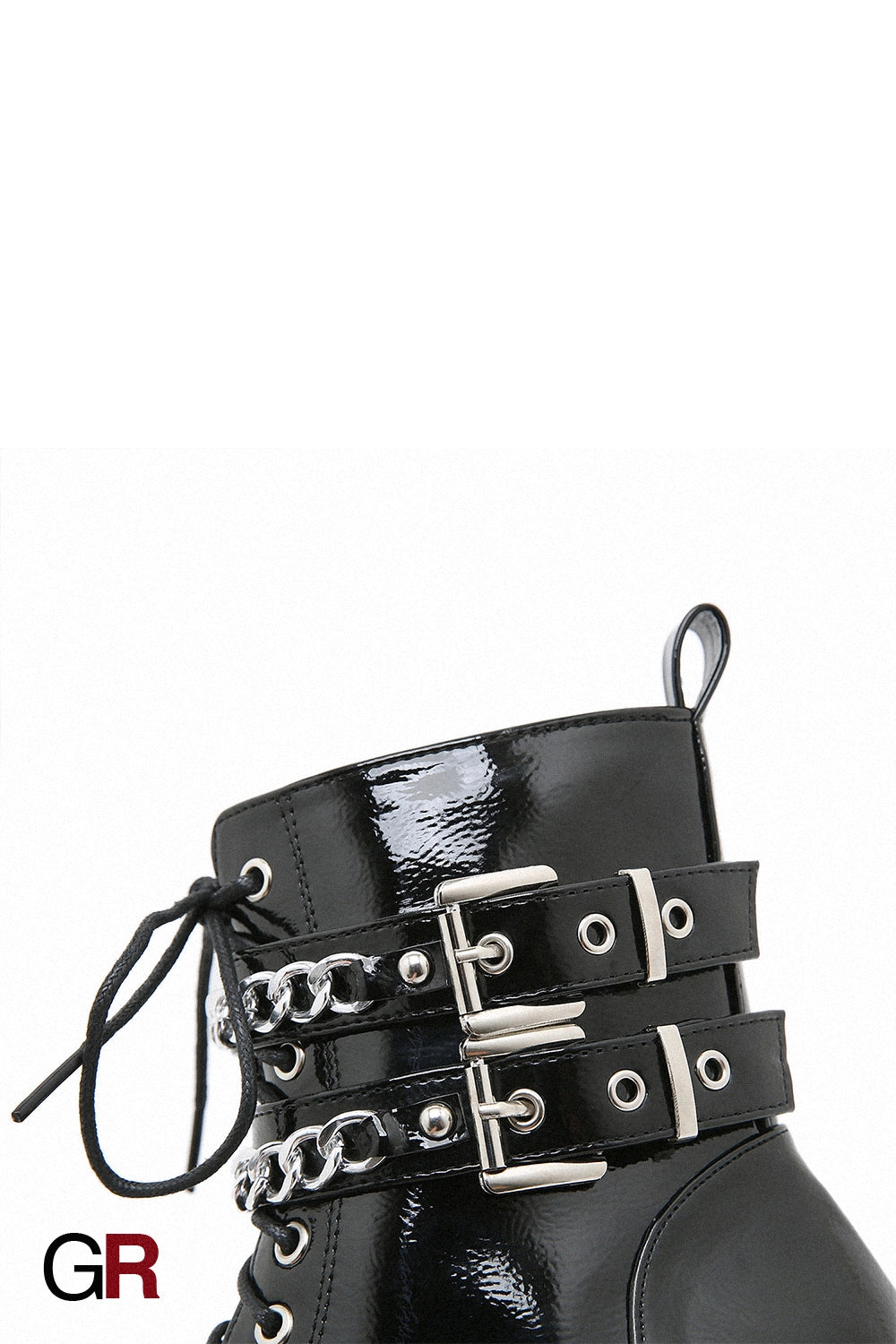 Valentina Chain Combat Boots