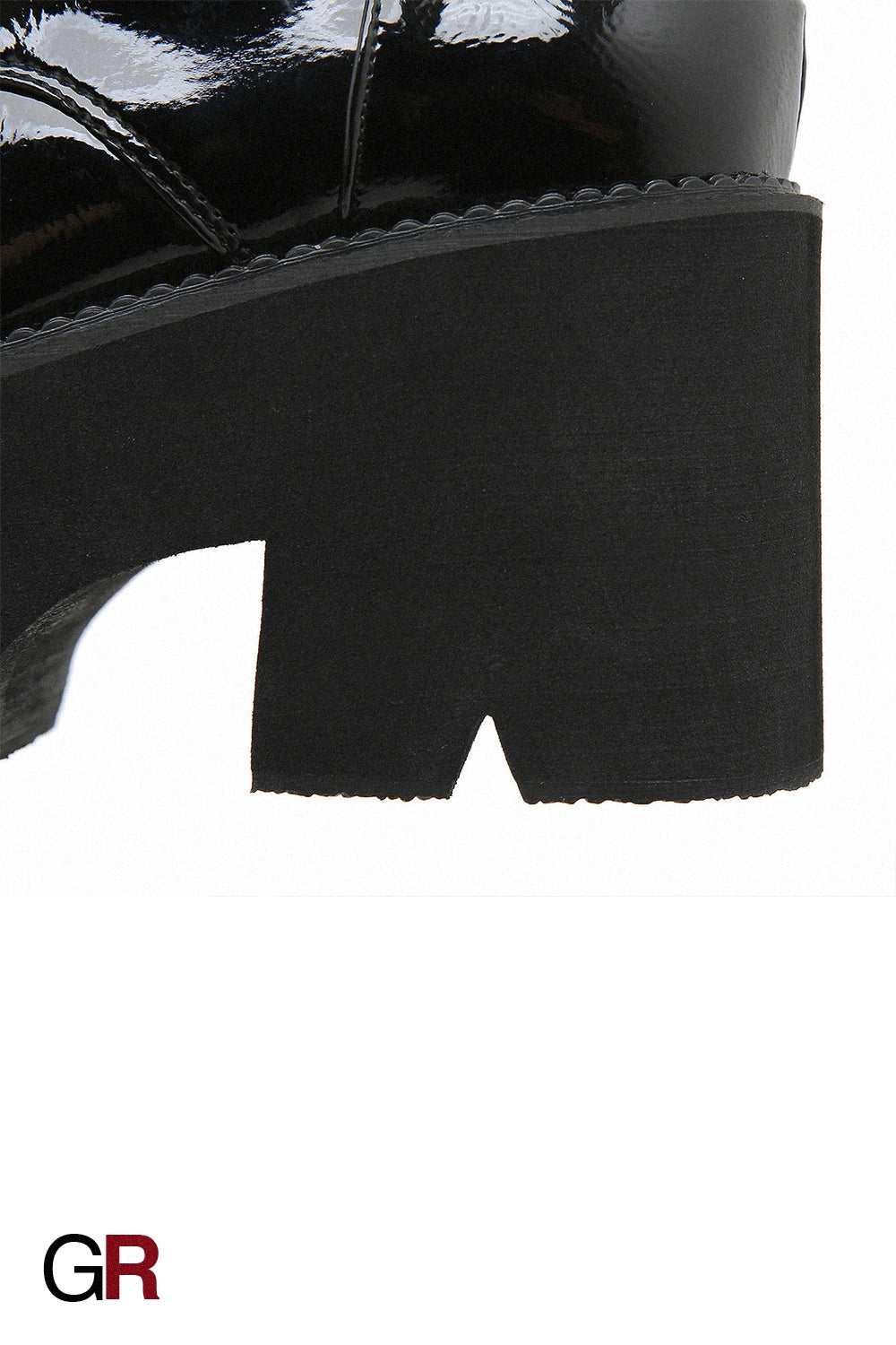 Women's Chunky Heel Muffin Platform Martin Boots Platform