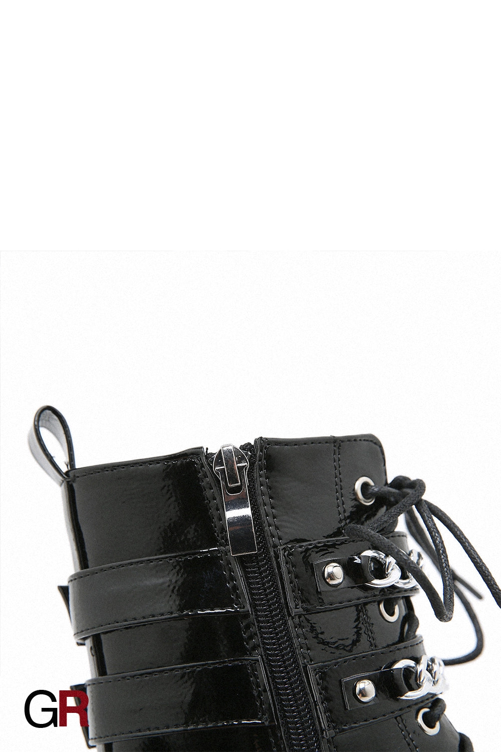 Women's Chunky Heel Muffin Platform Martin Boots Platform