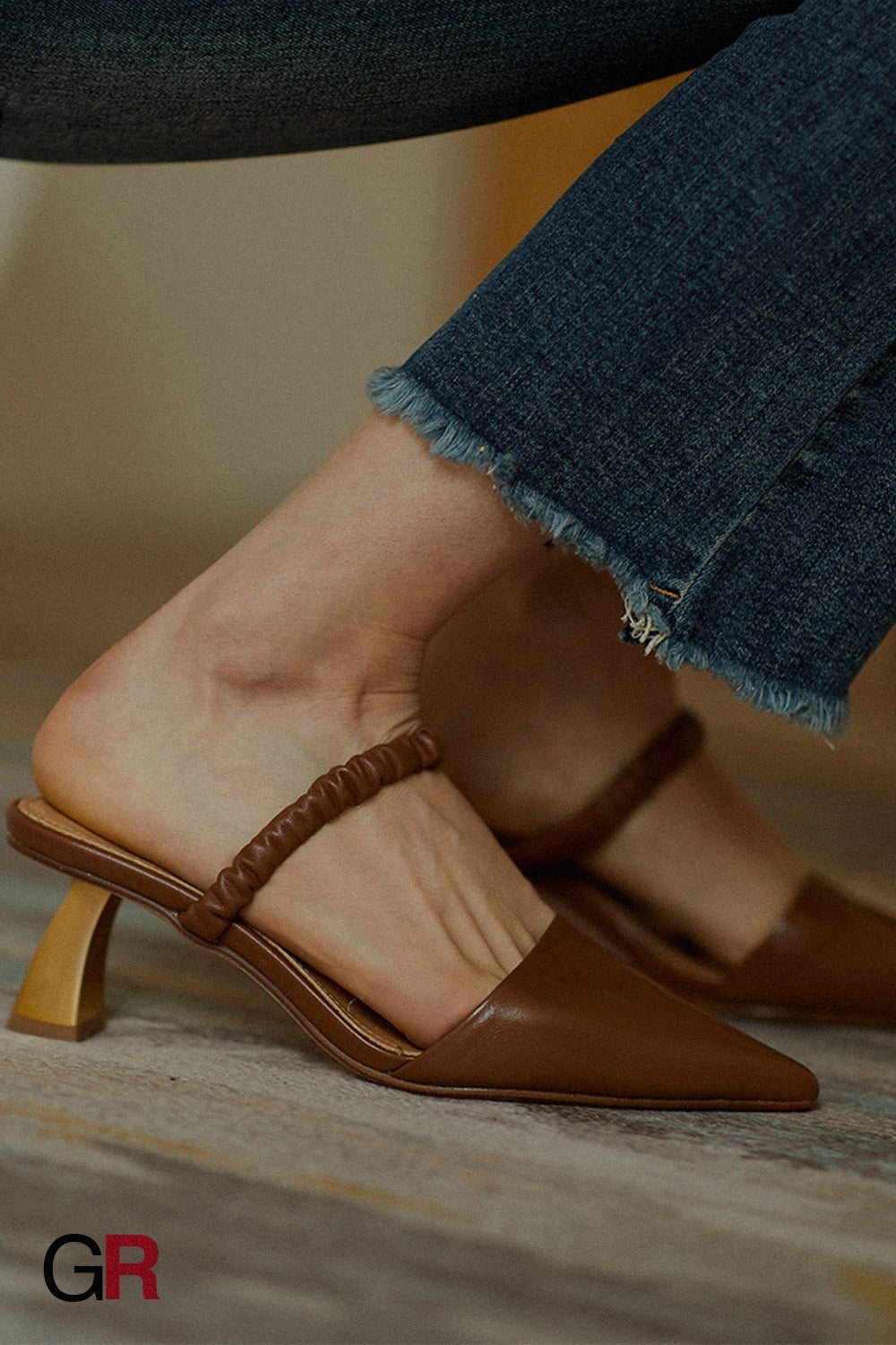 French Retro Toe  Sandals Women Summer With Skirt