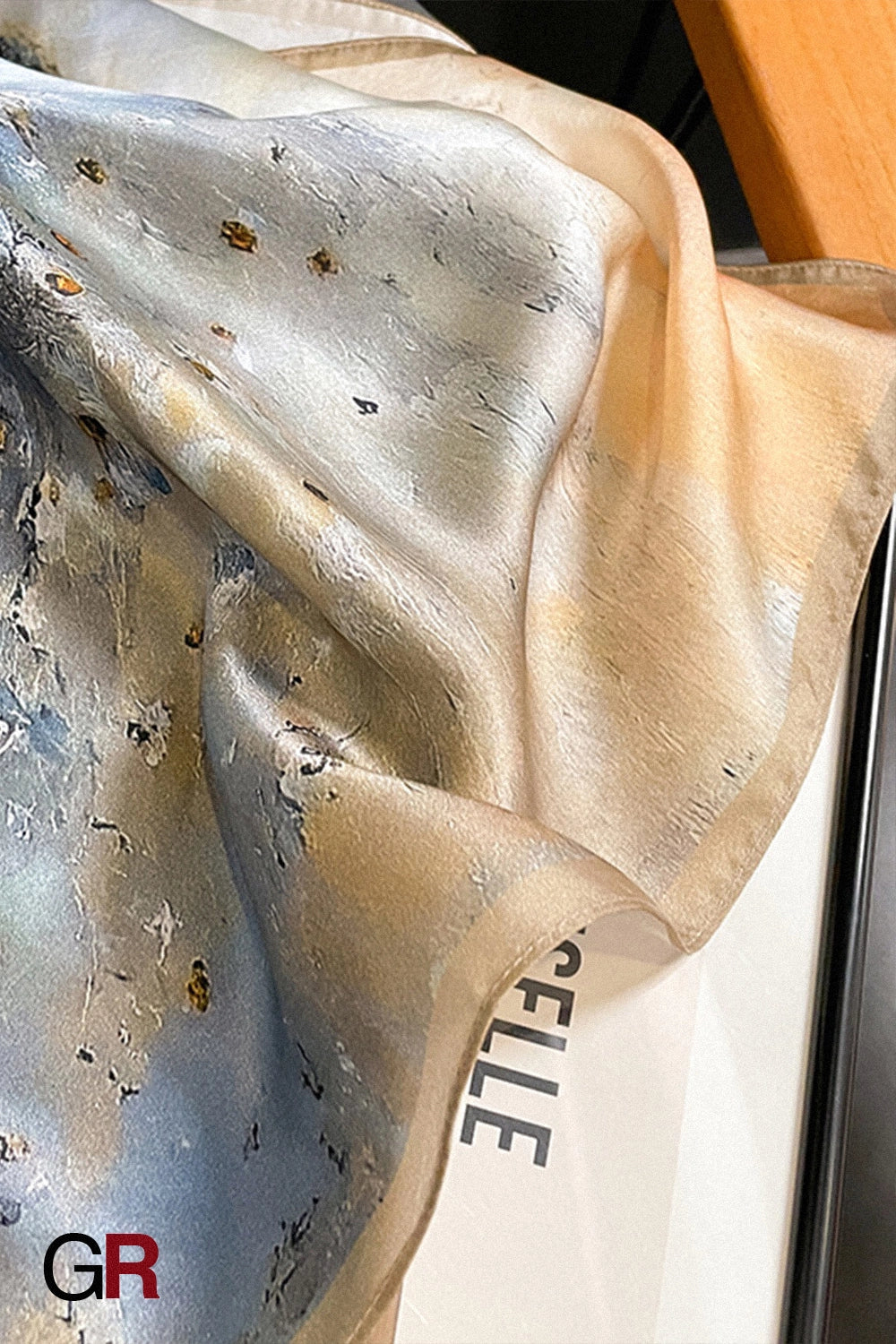 Women's Simple Decorative Silk Scarf