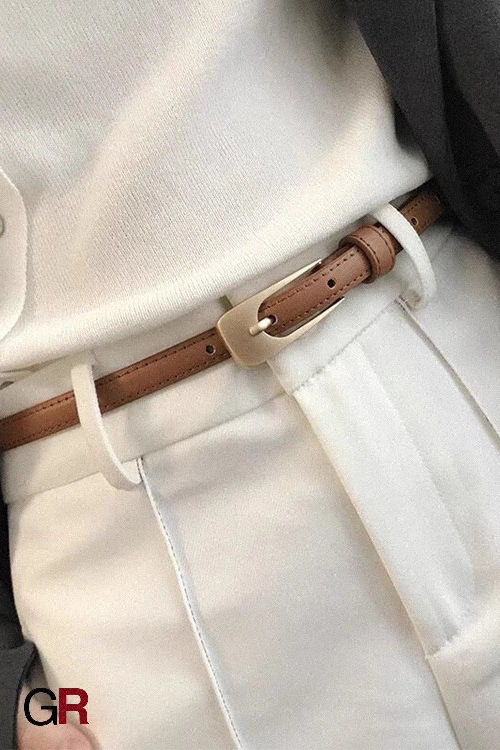 Jeans Strap Retro Thin Women