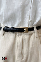 Jeans Strap Retro Thin Women