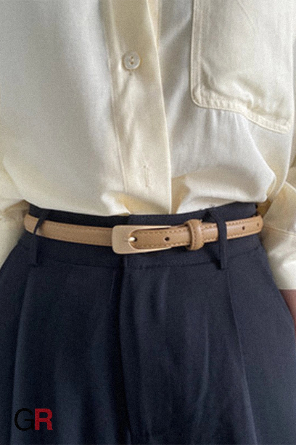 Jeans Strap Retro Thin Women