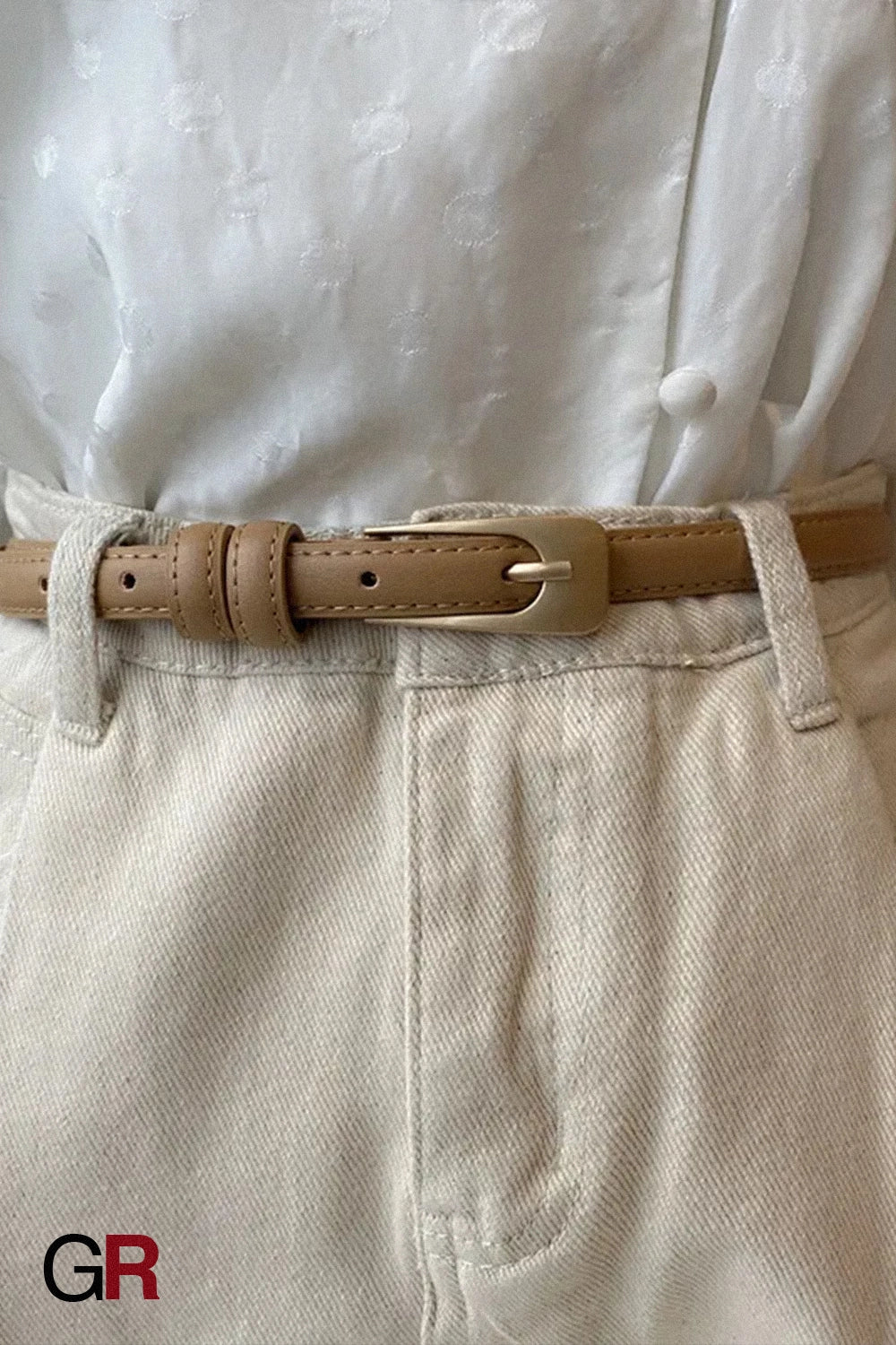 Jeans Strap Retro Thin Women