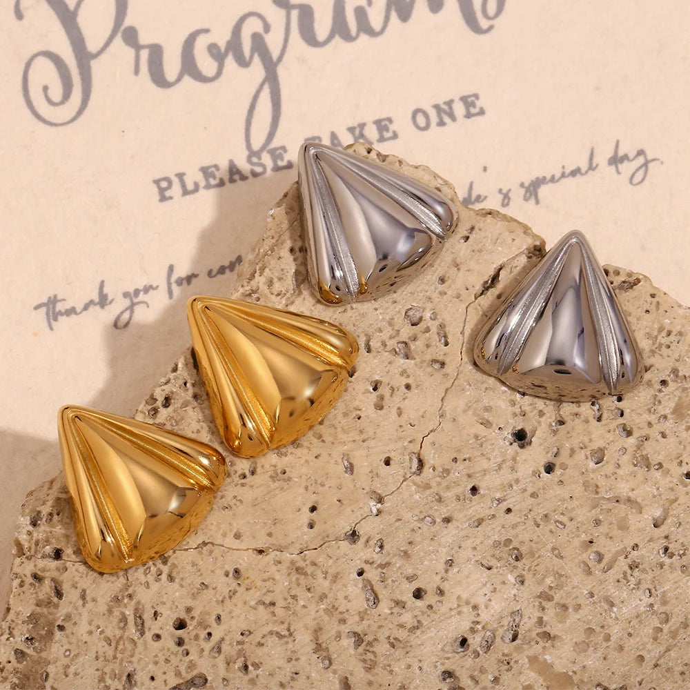 Geometric Artisan Earrings - GlamoROZ