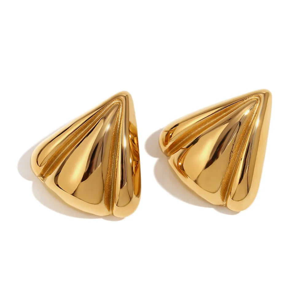 Geometric Artisan Earrings - GlamoROZ