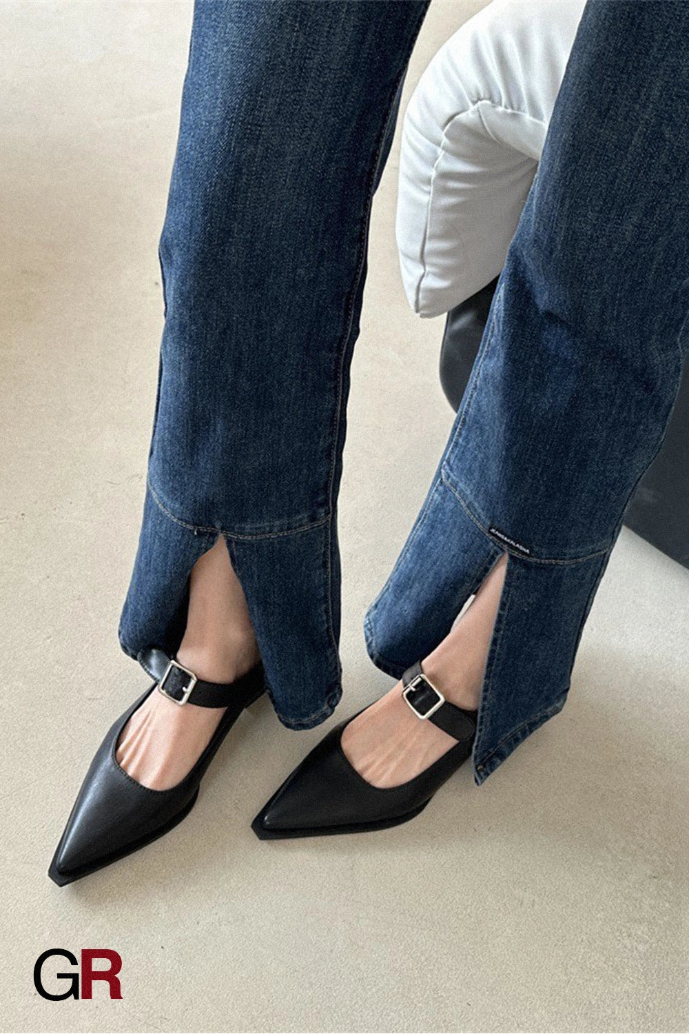 Margaux Pointed Mary Janes