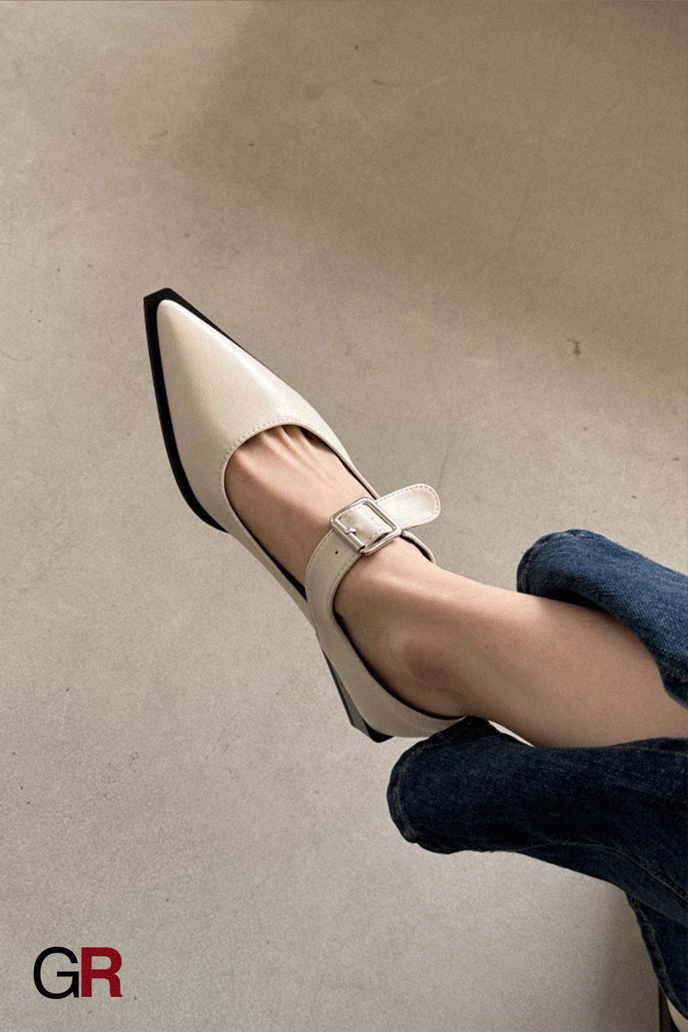 Margaux Pointed Mary Janes