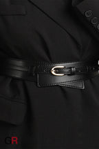 Suit Jacket Fashion Wide Waist Seal Belt