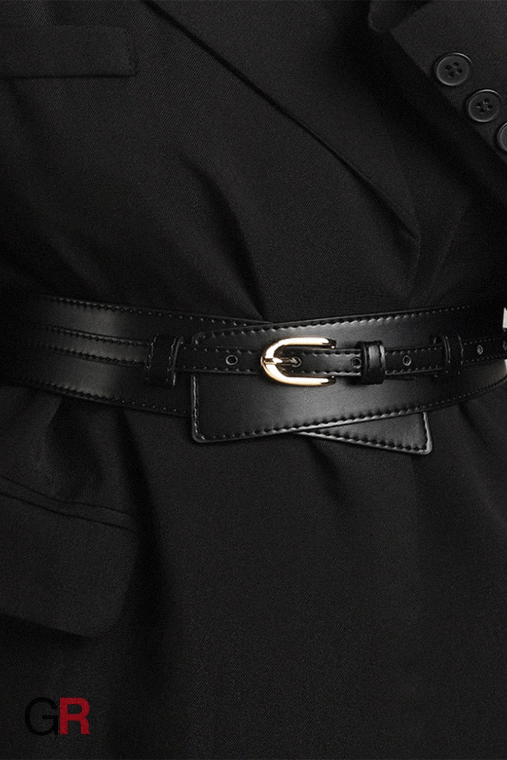 Suit Jacket Fashion Wide Waist Seal Belt