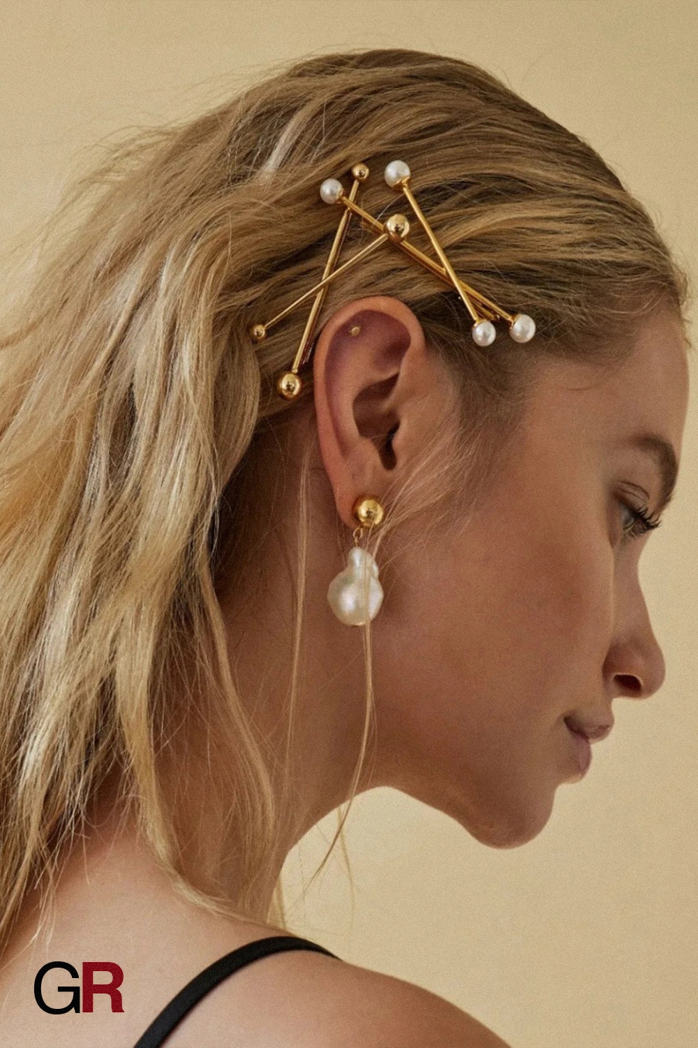 New Cross Pearl Bobby Pin