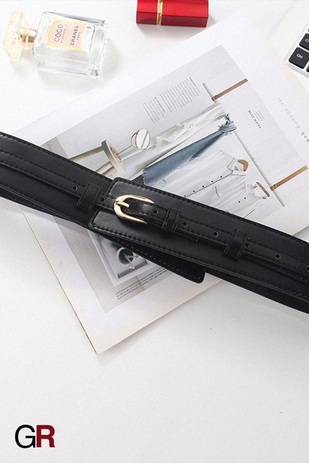 Suit Jacket Fashion Wide Waist Seal Belt