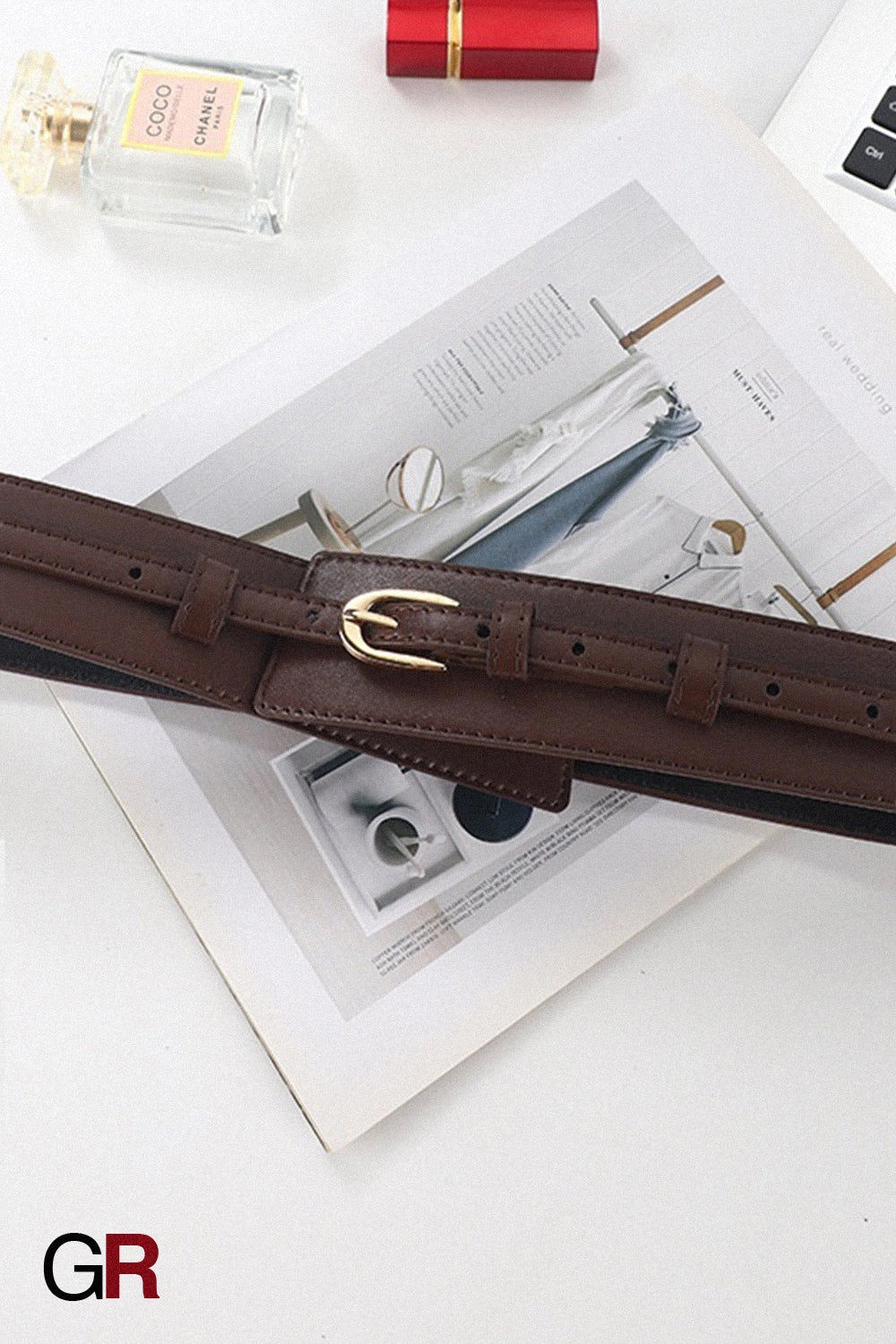 Suit Jacket Fashion Wide Waist Seal Belt