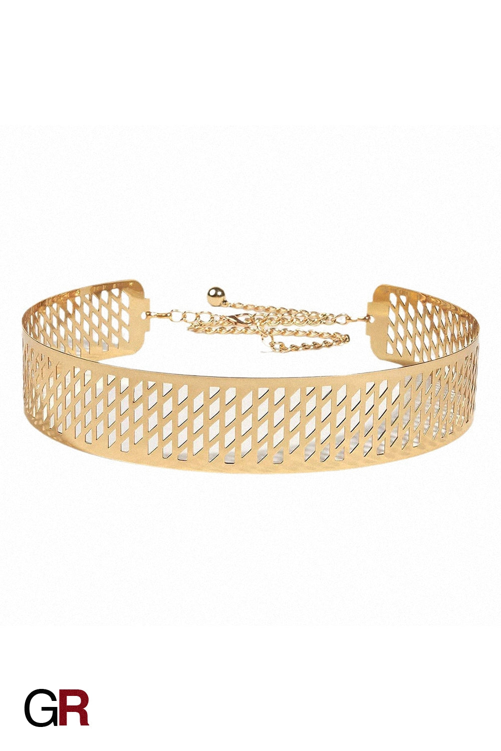Iron Waist Seal Golden Lantern Head Punching Net Flower Iron Waist Ring