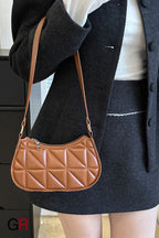 Retro Casual Portable Shoulder Bag Fashion Underarm Bag Women
