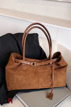 Retro Large-capacity Suede Shoulder Tote Bag
