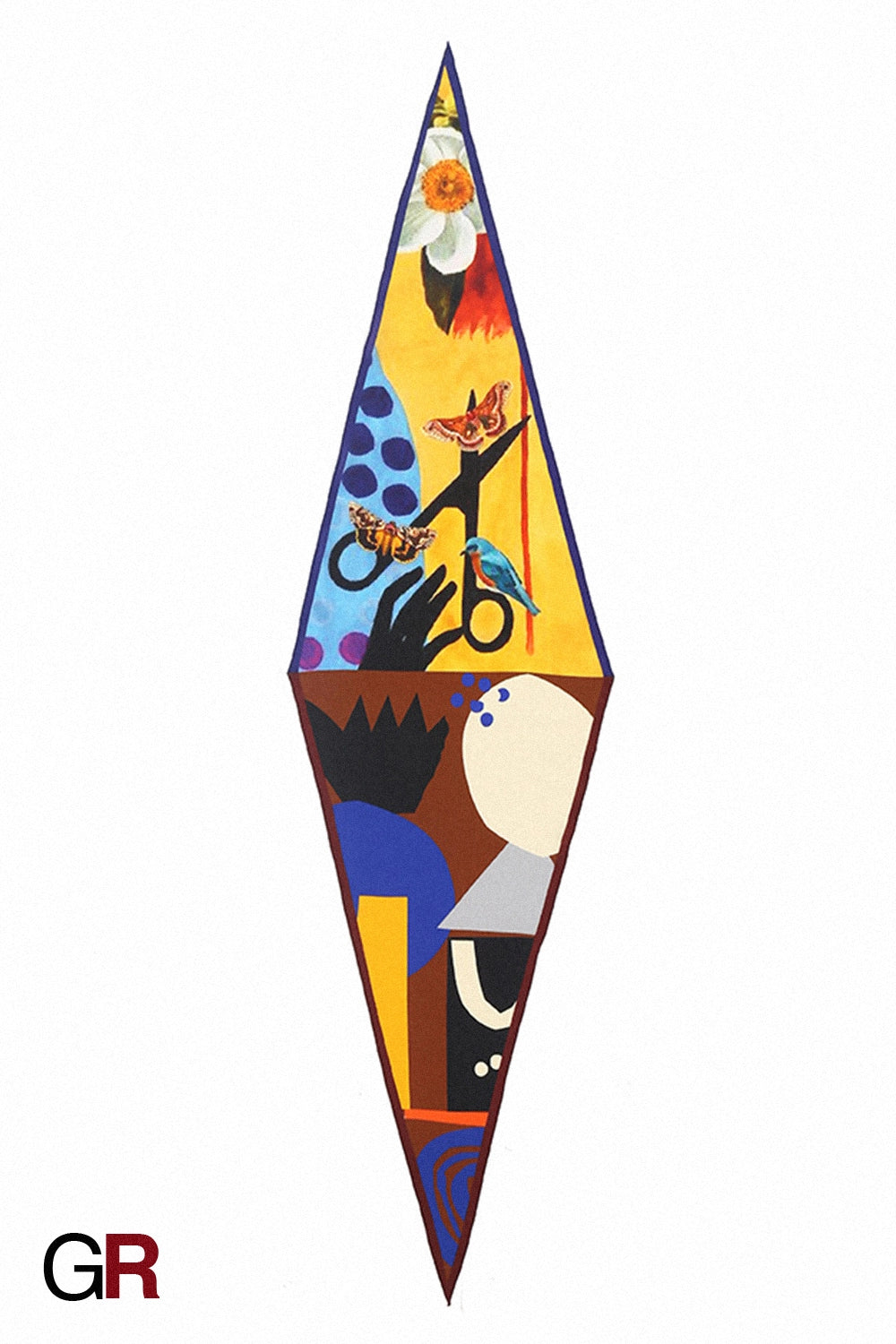 High-density silk scarf