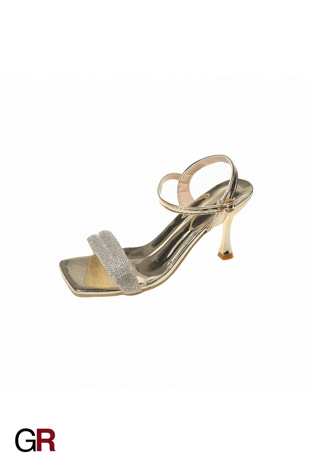 Solid Color Stiletto Sandals Women