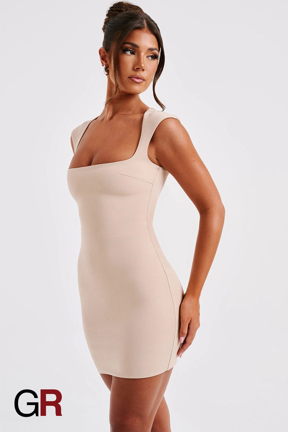 Timeless Grace Sleeveless Midi Dress - GlamoROZ