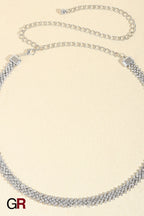 Crystal Chain Rhinestone Inlaid Waist Chain