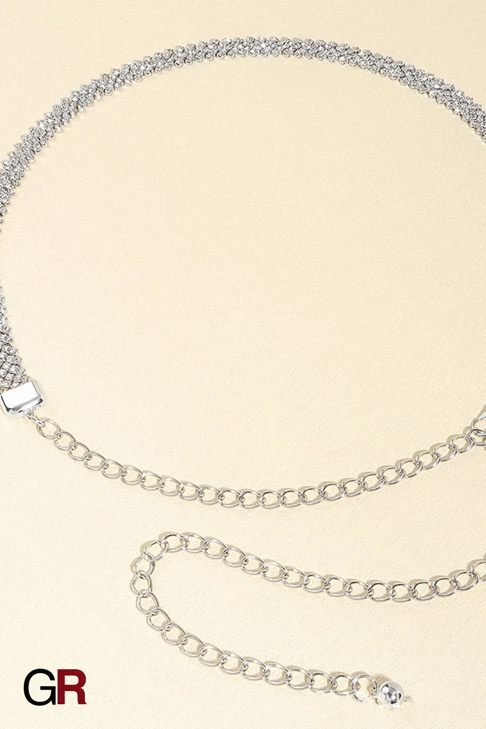 Crystal Chain Rhinestone Inlaid Waist Chain