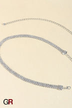 Crystal Chain Rhinestone Inlaid Waist Chain