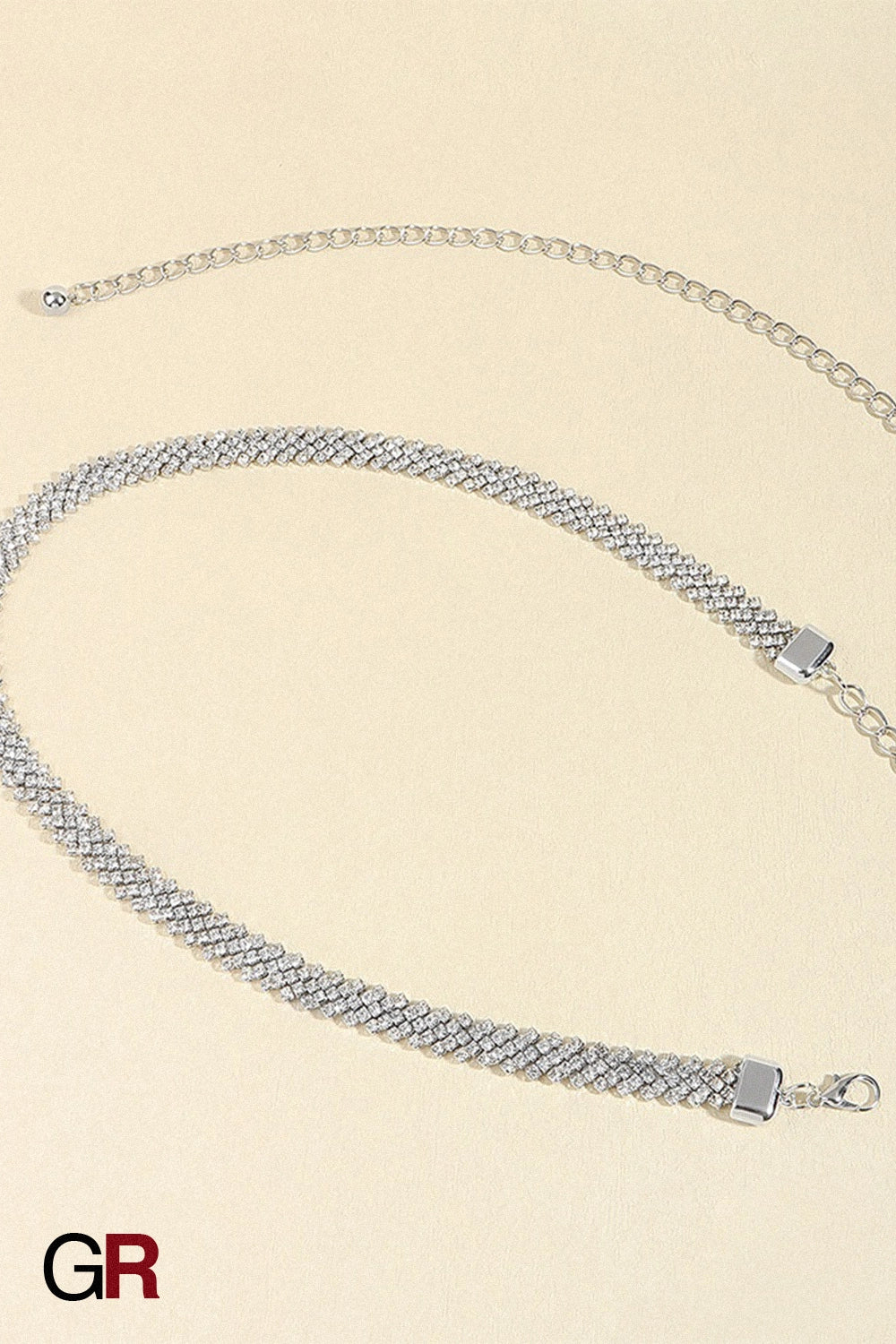 Crystal Chain Rhinestone Inlaid Waist Chain