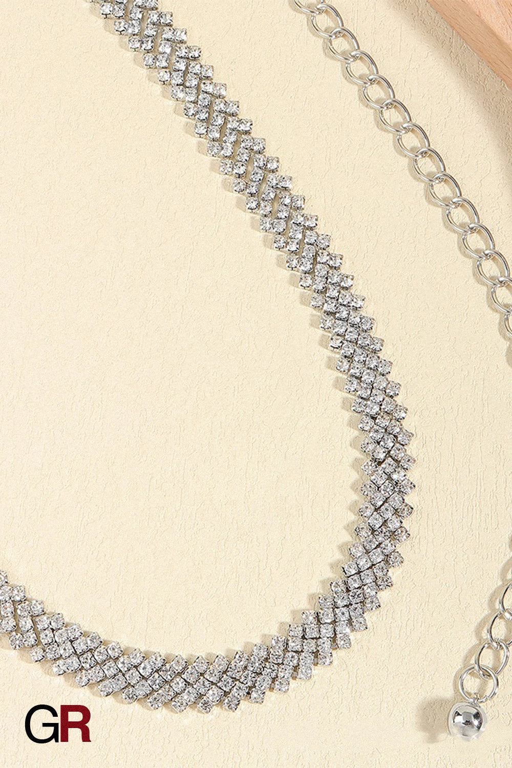 Crystal Chain Rhinestone Inlaid Waist Chain