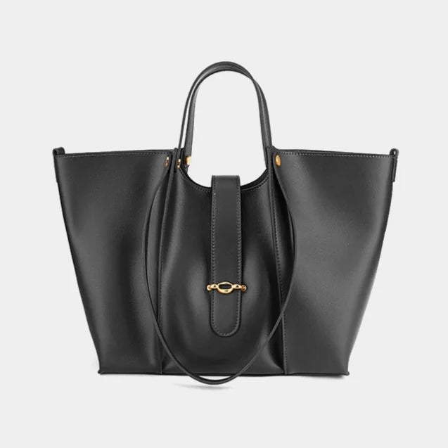 LuxeLeather Majesty HandBag - GlamoROZ