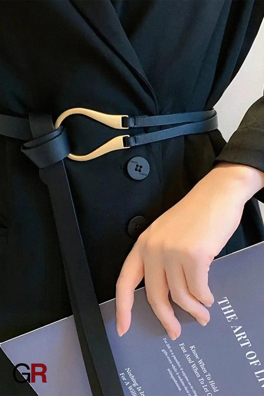 Women's Simple All-match Fashion Knot Small Belt