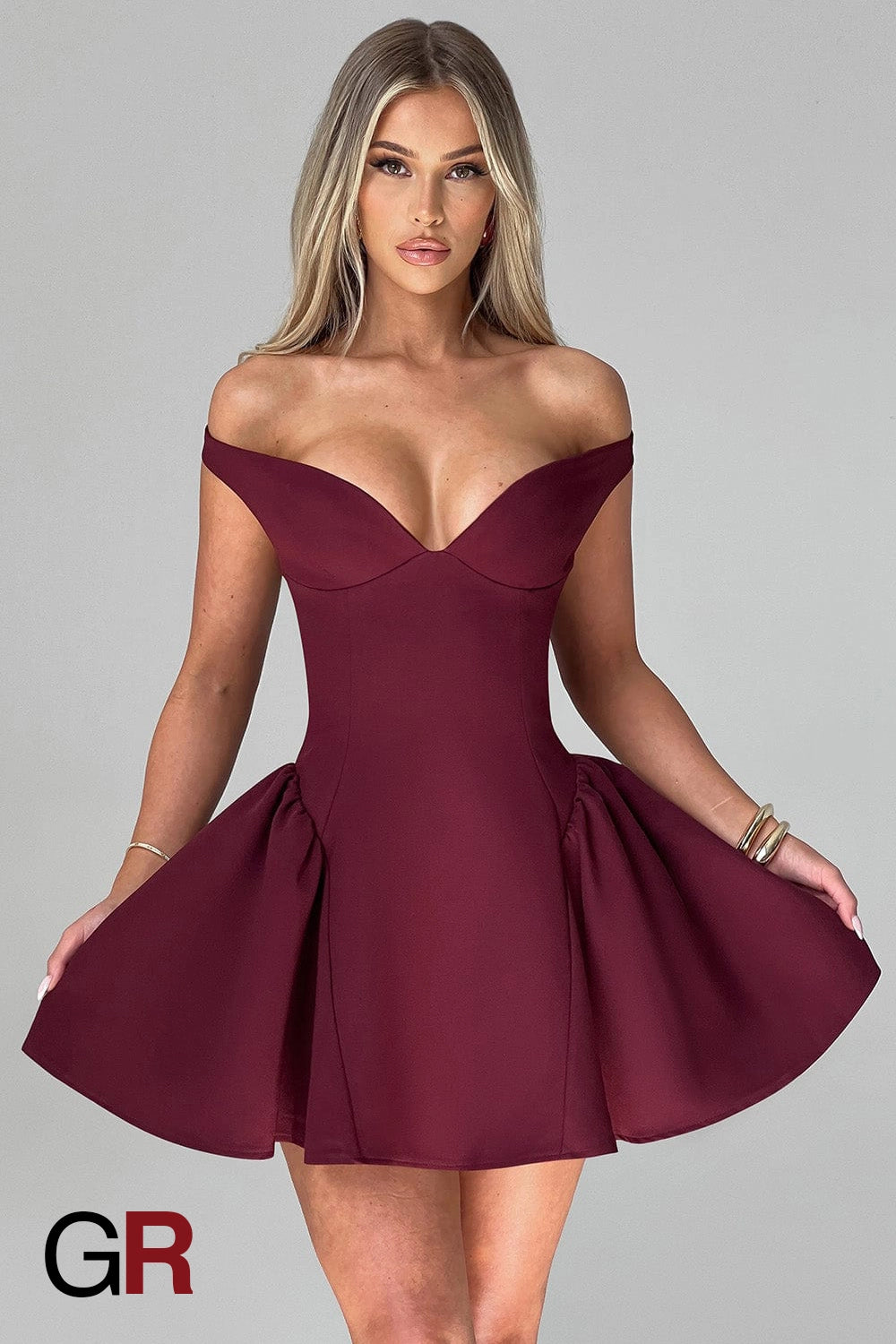 Enchanting Autumn Backless Contour Dress - GlamoROZ