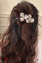 Retro Flower Back Head Updo Bobby Pin