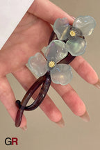 Retro Flower Back Head Updo Bobby Pin
