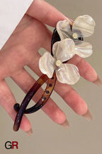 Retro Flower Back Head Updo Bobby Pin