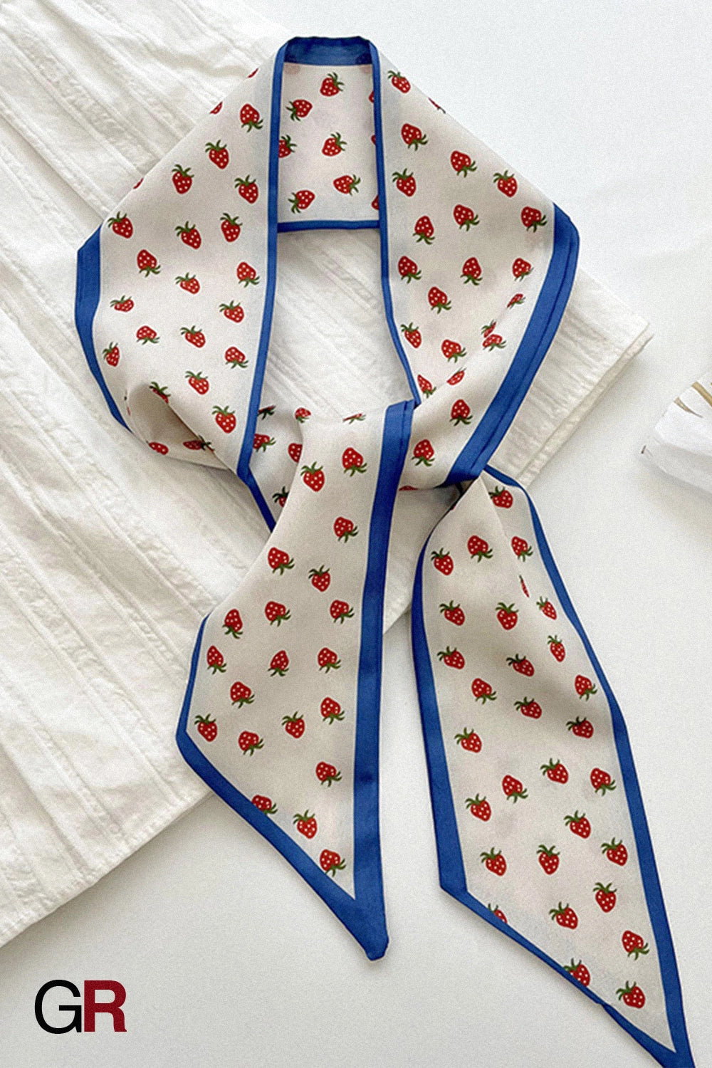 Silk Scarf Women's Long Ribbon Fresh Decoration Hair Rope