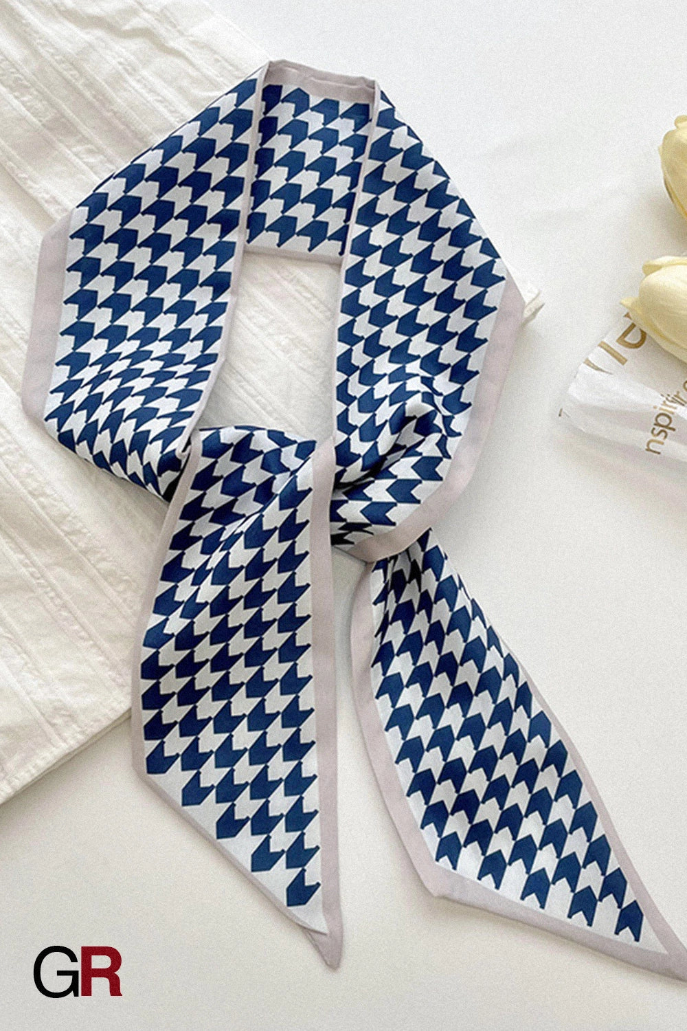 Silk Scarf Women's Long Ribbon Fresh Decoration Hair Rope