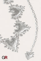 Metal Heart-shaped Retro Waist Chain Dress Decoration
