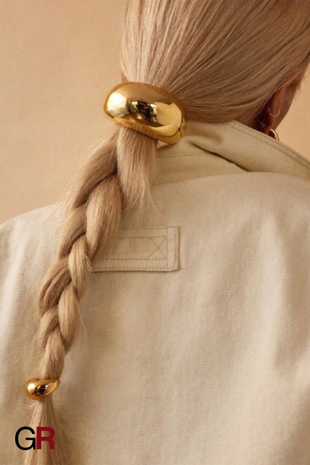 U-shaped Alloy Rope High Sense Ponytail Hair Ring