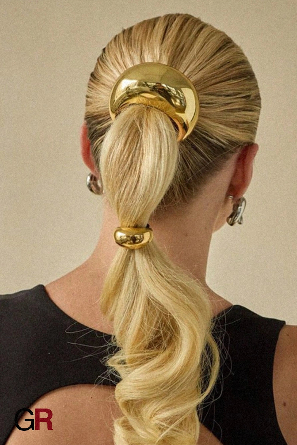 U-shaped Alloy Rope High Sense Ponytail Hair Ring