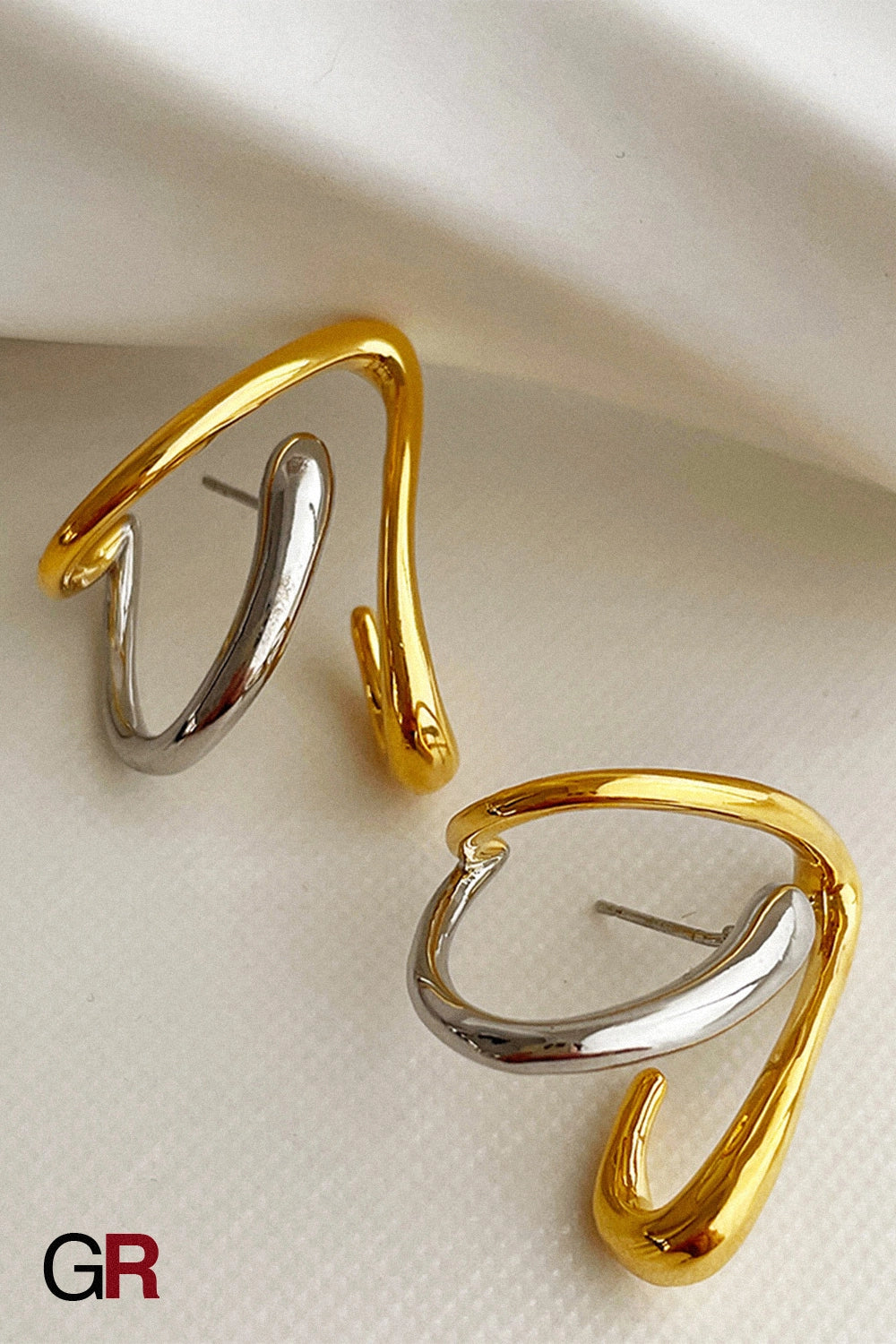 Fusion Arc Earrings