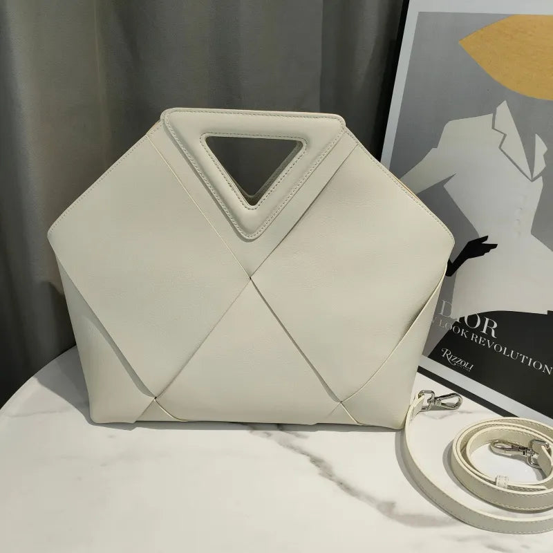 Summit Weave Maxi Tote - GlamoROZ