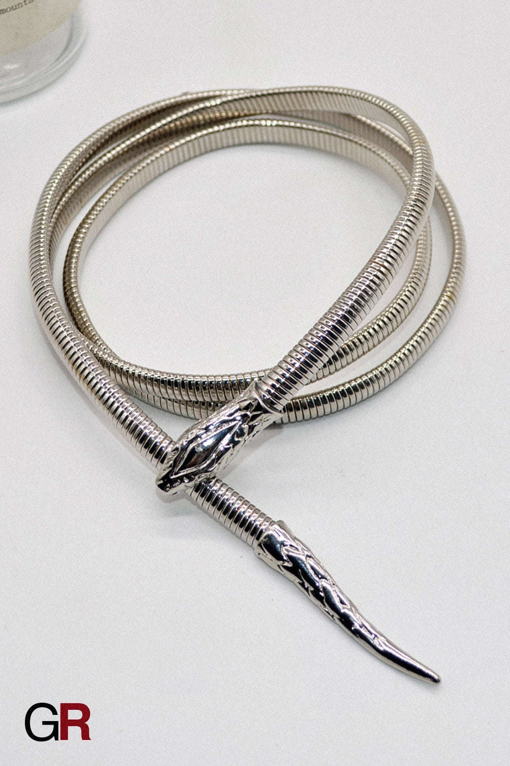 New Snake Waist Chain Personality Snake-shaped Metal Chain Match With Coat Skirt Belt