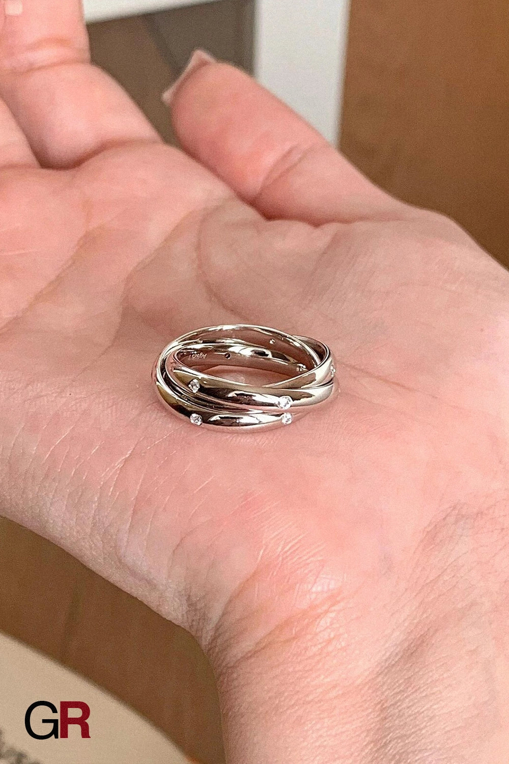Éclat Entrelacé Ring