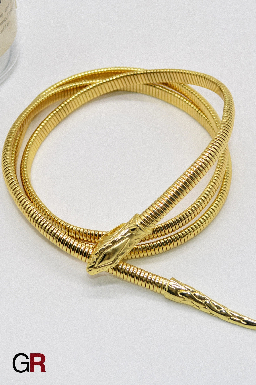 New Snake Waist Chain Personality Snake-shaped Metal Chain Match With Coat Skirt Belt
