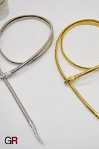 New Snake Waist Chain Personality Snake-shaped Metal Chain Match With Coat Skirt Belt