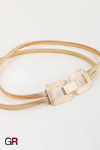 Minimalist Women's Decoration With Elastic Waistband And Versatile Waist Chain