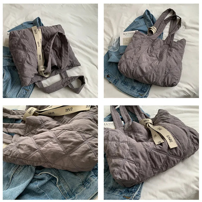 Arctic Chic Rhombus Tote - GlamoROZ